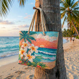 Bolsa de playa acolchada – Espíritu tropical