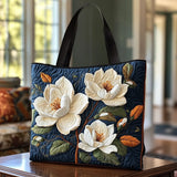 Bolso acolchado hecho a mano – Magnolia delicada