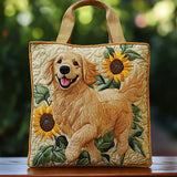 Bolso acolchado hecho a mano – Golden Retriever