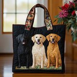 Bolso acolchado hecho a mano – Tres Labradores