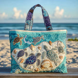 Bolso acolchado hecho a mano – Amor por las tortugas