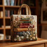 Bolso acolchado hecho a mano – Motivo floral