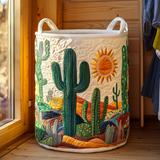 Canastro de Lavadero Acolchado – Horizonte de Cactus