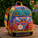 Mochila Boho Acolchada – El Viaje a la Libertad