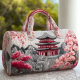 Bolsa de viaje acolchada – Motivo japonés