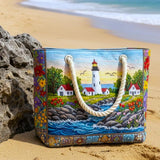 Bolso de playa acolchado – Luz del faro