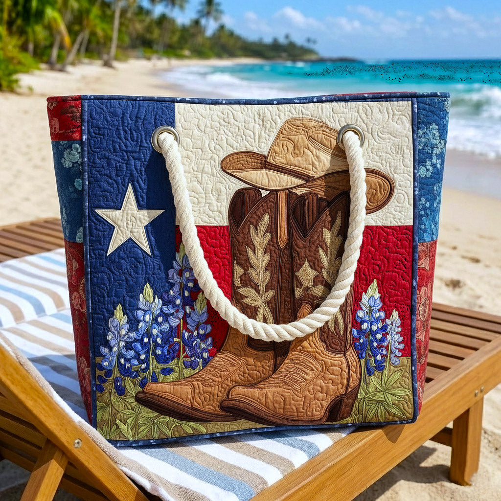 Bolsa de playa acolchada – Espíritu de Texas