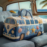 Bolsa de viaje acolchada – Hippiebus en la playa