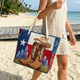Bolsa de playa acolchada – Espíritu de Texas