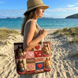 Bolso de playa acolchado – Caballo de pradera – Idea de regalo