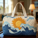 Bolsa de Viaje Acolchada – Luz de Atardecer Dorada