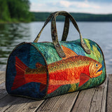 Bolsa de viaje acolchada – Trucha dorada