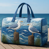 Bolsa de viaje acolchada – Gaviotas en el puerto