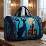 Bolsa de viaje acolchada – Gatos a medianoche