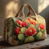 Bolsa de viaje acolchada – Cactus floreciente