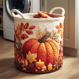 Canastro de Lavadero Acolchado – Cosecha de Calabazas