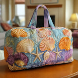Bolsa de viaje acolchada – Conchas en la playa