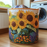 Canastro de Lavadero Acolchado – Campo de Girasoles