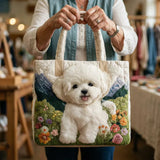 Bolso acolchado hecho a mano – Perro encantado