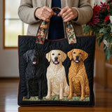 Bolso acolchado hecho a mano – Tres Labradores