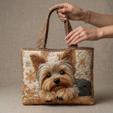 Bolso de mano acolchado – Adorable Yorkshire Terrier