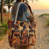 Bolso de Playa Acolchado – Brillo de las Reinas